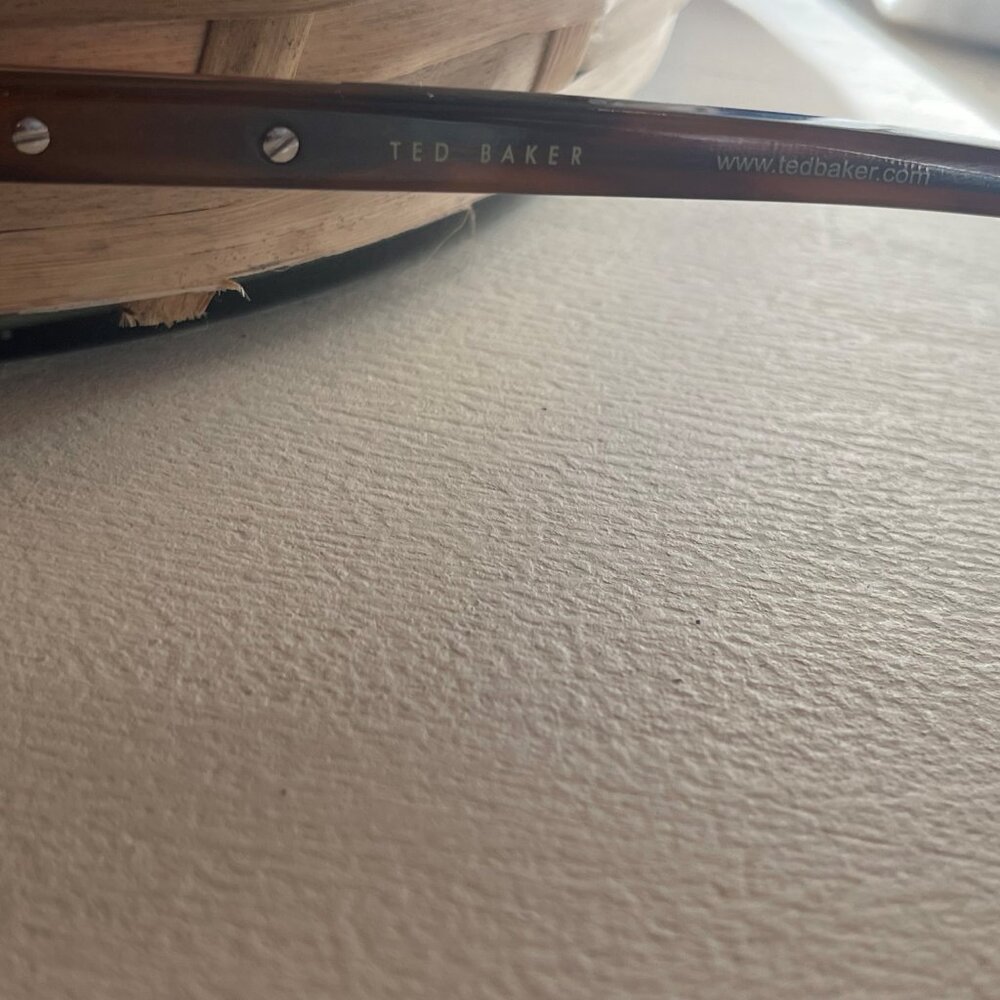 Ted Baker B505 Rane Women's Brown Purple Rectangle Sunglasses View 5